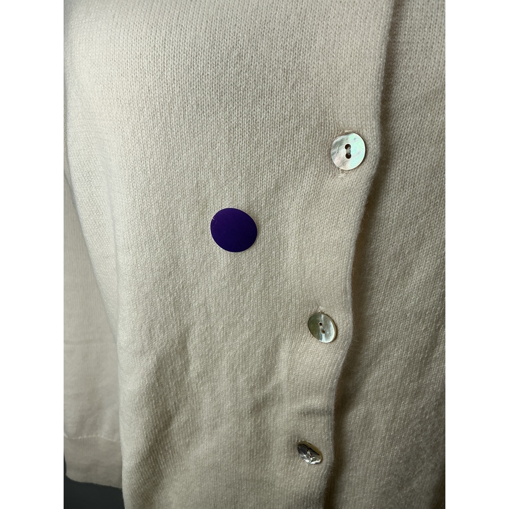 Mongolian Cashmere Cardigan Sweater - Picture 4 of 4